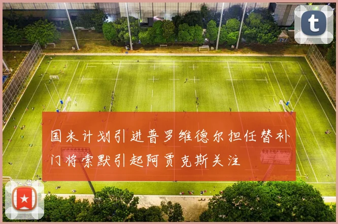 国米计划引进普罗维德尔担任替补门将索默引起阿贾克斯关注